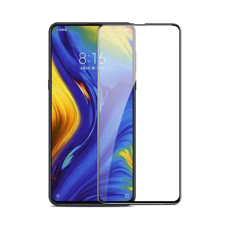 15 шт. Защитные пленки для Xiaomi mi x 3 2S 2 Note 3 mi x3 mi x2S закаленное стекло Полный клей полный защитный чехол твердая пленка