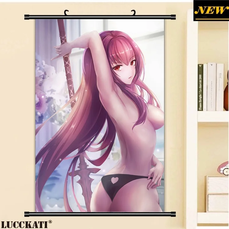 15 ass fate_grand_order pantsu saya_kuroha scathach_(fate_grand_order) thong topless weapon_副本