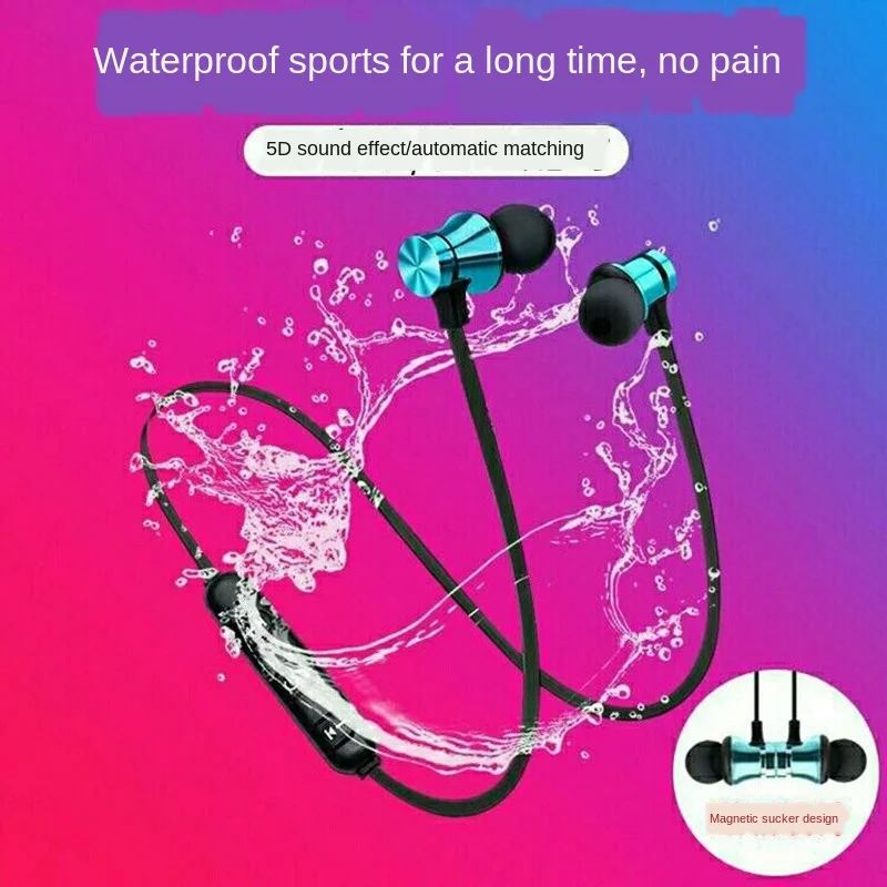 

Magnetic Wireless Bluetooth 4.2 Earphone XT11 Sport Running Wireless Bluetooth Headset For IPhone 6 8 X 7 Huawei Hands Free