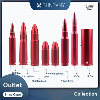 Munição de Manejo Snap Caps para Treino a Seco