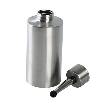 

304 Stainless Steel Cylindrical Soy Sauce Bottle Vinegar Bottle Seasoning Bottle Kitchen Tool