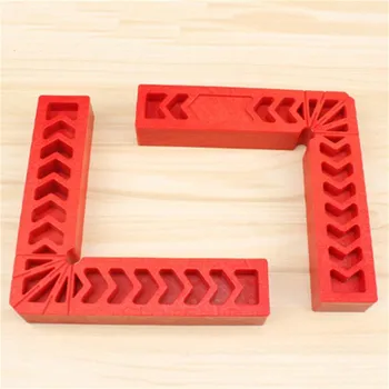 

SEAAN 90 Degree6/8 In Positioning Squares Plastic Clamping Square Right Angle Clamp Woodworking Carpenter Tool