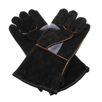 

Heavy Duty Welding Gloves Security Protection Wear Workers Welding Hunting Hiking Garden Protective Gloves
