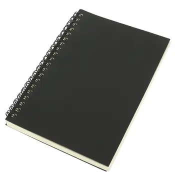 

Retro Kraft Spiral Binding Blank Graffiti Sketchbook Notebook Graduation Gift