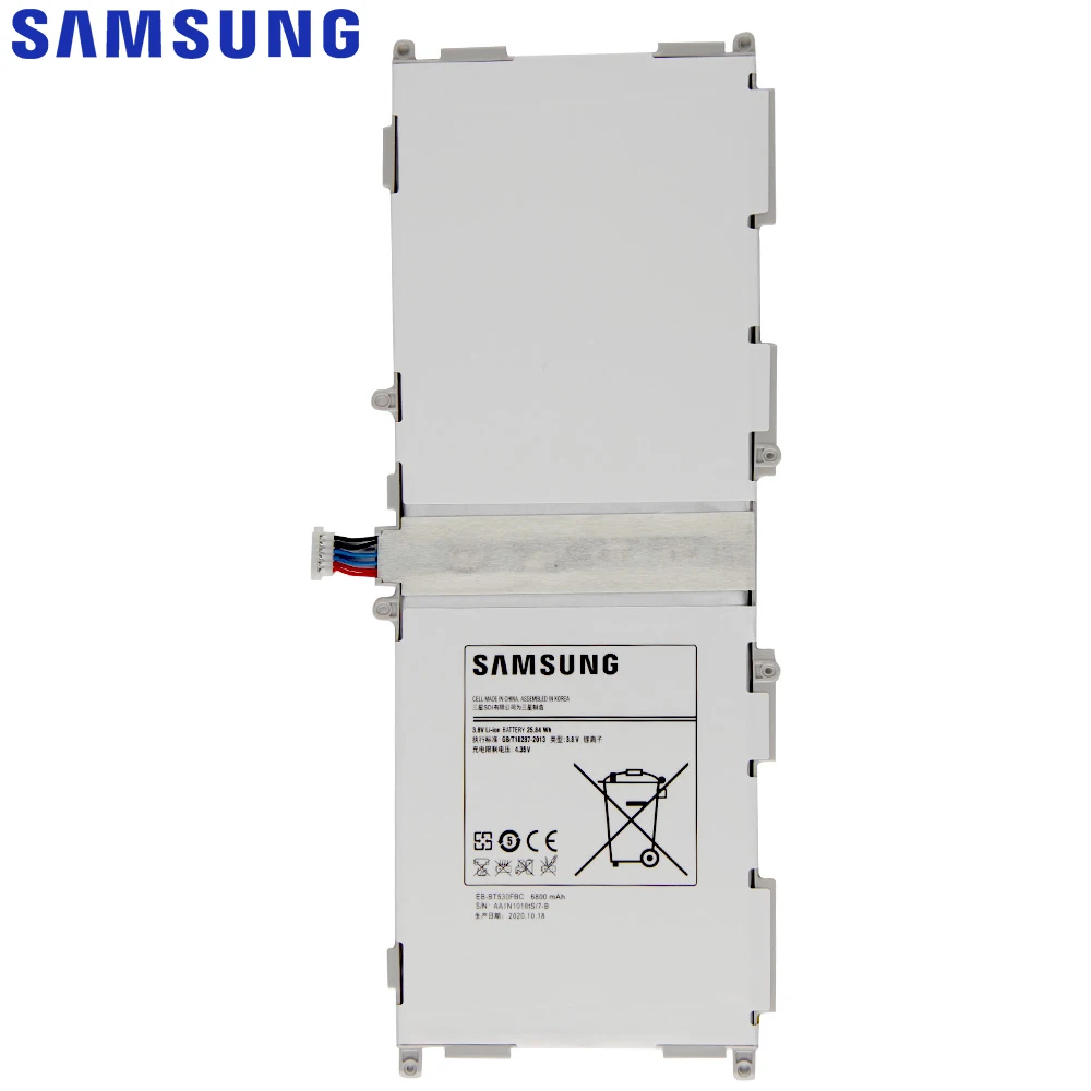 Батарея для Samsung Galaxy Tab4 Tab 4 SM T530 T533 T535 T531 T537 EB BT530FBU S2 9 7 T815C T813 10 1 P7500 Tab3