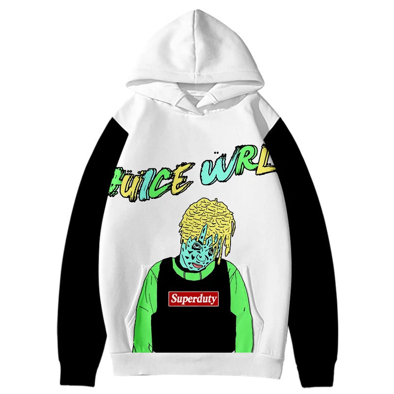 High Street Juce Wrld худи 3D толстовки для мужчин/женщин Harajuku Хип-хоп Лидер продаж для мальчиков/девочек Juise Wrld толстовки Sanke с рисунком черепа