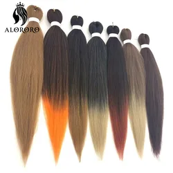 20/26/30 Inch Long Easy Jumbo Braids Synthetic Hair Extensions  Yaki Straight Braiding Hair Kanekalon for Crochet Box Braid Hair