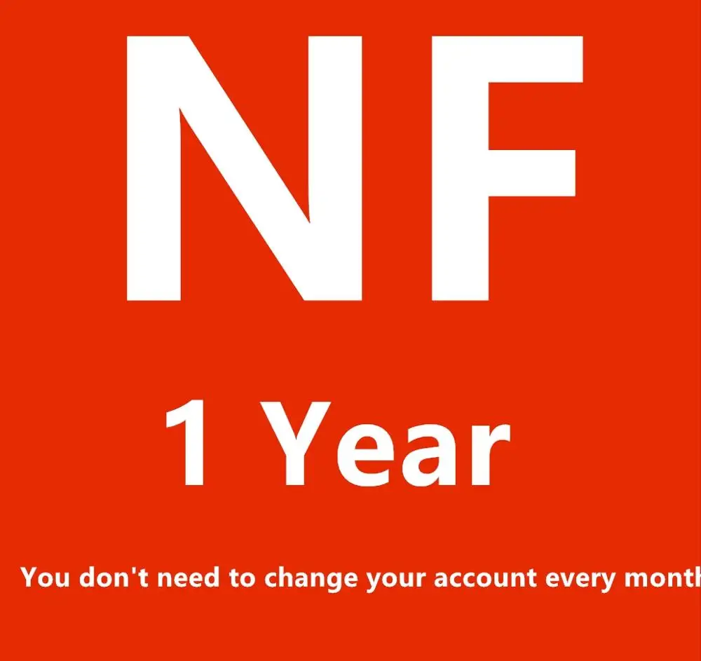 

1 year netflix account 4K UHD 1 año español netflix premium españa netflix 1 année abonnement for smart tv stickers laptop phone