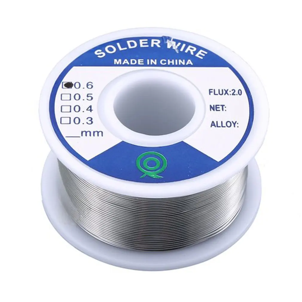 Tin Lead Rosin Core Solder 0.8Mm/0.6Mm/1.0Mm 100G/50G Flux Reel Welding Line Lead Tin Wire