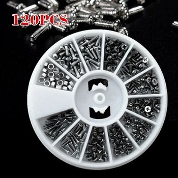 

120PCs Screws Nuts 12 Kind Of Small Screws Nuts Electronics Assortment Kit For Glasses Else Repair That Requires Small Screws