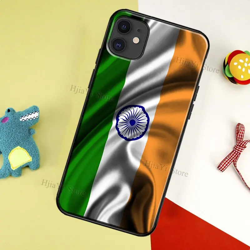 Indian Flag Case For iPhone 12 mini 11 Pro Max XR X XS Max 6S 7 8 Plus SE 2020 TPU Cover Shell