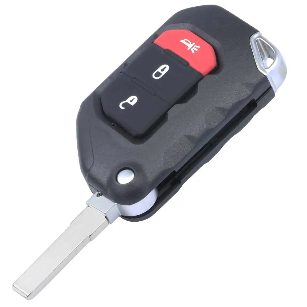 KEYECU для Jeep Wrangler пульт дистанционного управления чехол Fob для OHT1130261 68292942