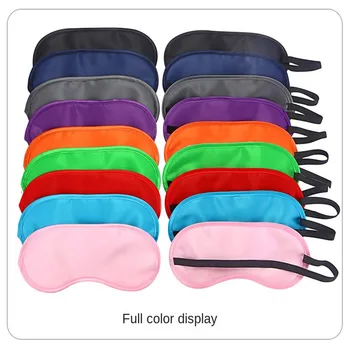 

High Quality Sleep Rest Relax Silk Eye Mask Shade Cover Natural Sleeping Eye Mask Portable Travel Rest Blindfold Eyepatch On sal