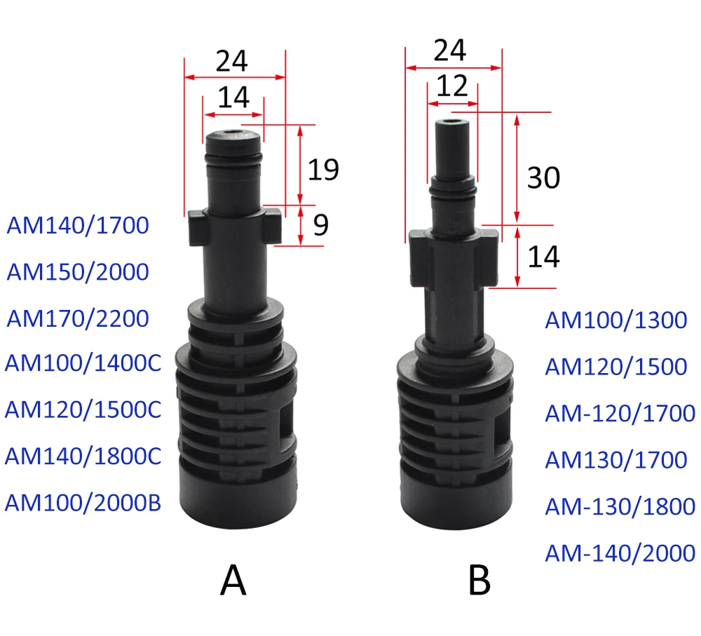 Nilfisk lance adapter size-S