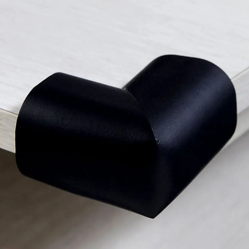 Black 10PCS 10 шт./партия толстый u-образный детский защита для стола угловая защита края угловая Защита Защитные уголки стола с свободный шнур - Цвет: Black 10PCS