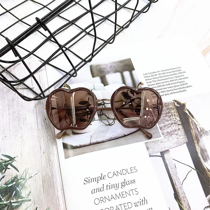 MINCL новые круглые солнцезащитные очки детские модные милые детские солнцезащитные очки Винтажные Солнцезащитные очки для вечеринок
