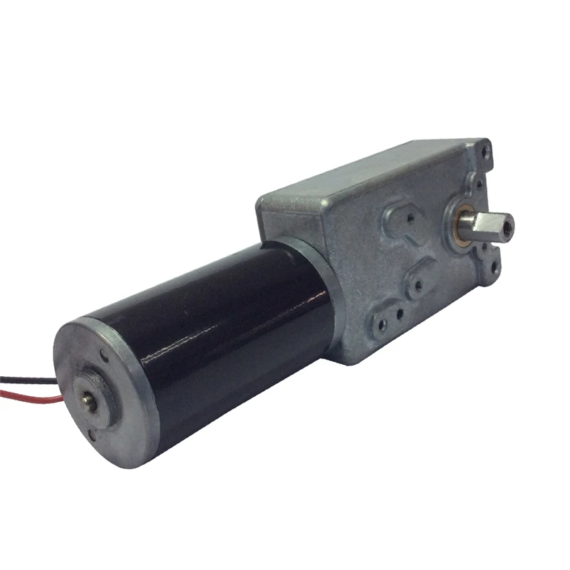 

42GZ495 12V 3RPM DC Gear Motor Worm Gear Motor with Dual-axis DC Electric Bicycle for DIY Replacement Robot Parts 1 and 2 Axes
