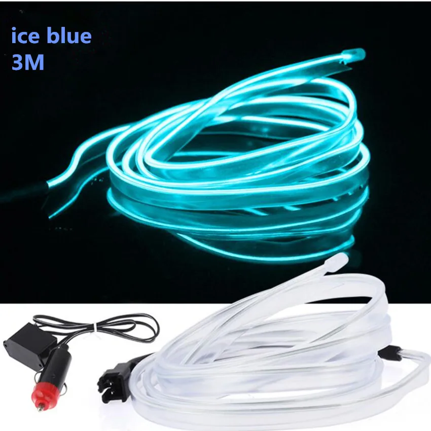 Hot 3M Car Interior Lighting Led Strip Decoration Per Chrysler 300C 300 Sebring Pt Cruiser Town Country Voyager 300M Remote