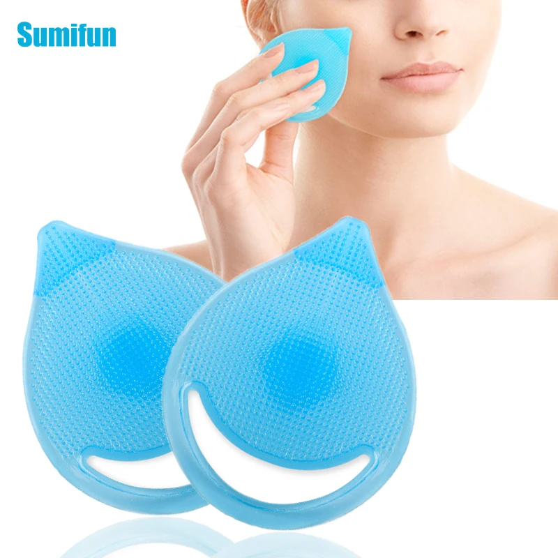 

1Pcs Facial Cleaning Pad Blackhead Remover Tool Makeup Silicone Pore Cleaning Brush Skin Care Random Color C1870