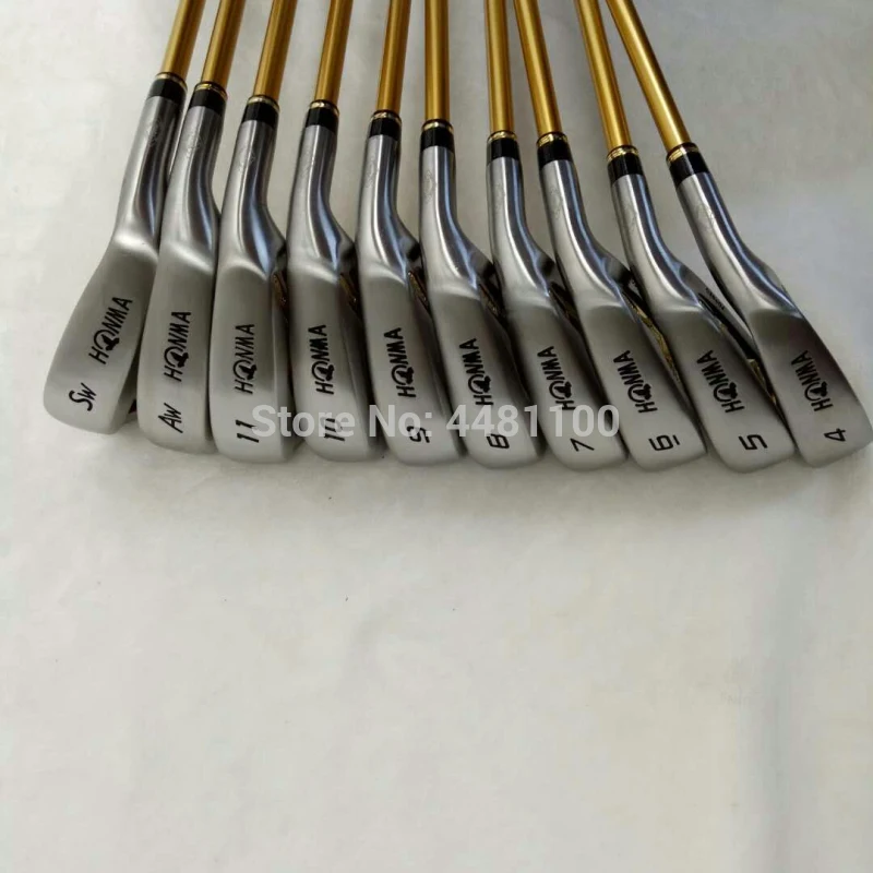 Мужской Гольф-клуб полный набор Honma Bere S-05 Четырехзвездочный гольф-клуб набор(14) без мешка для гольфа графитовый Вал
