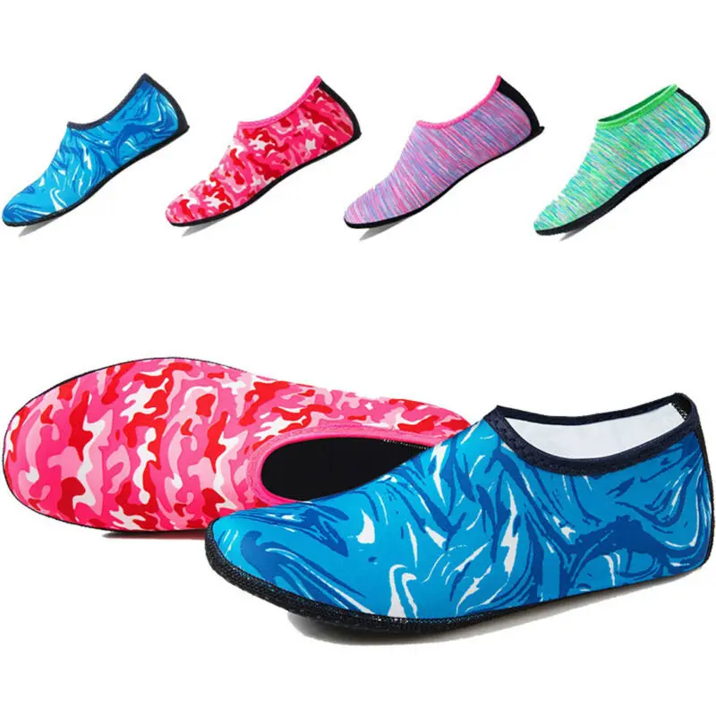 Skin Shoes Aqua Socks Beach Swim Surf 