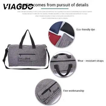 

Handbag Travel Bag Tote Women Suitcase Gym Unisex Foldable 26L Durable Luggage Men Backpack Business Accessories