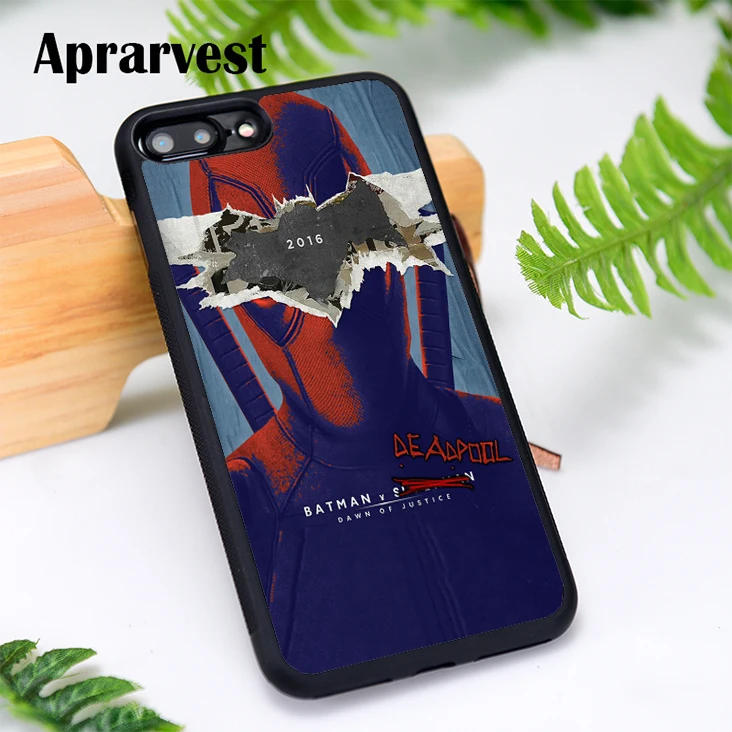 Aprarvest силиконовый чехол для телефона iPhone 6 6S 7 8 Plus 5 5S SE X XS MAX XR Бэтмен против мертвых