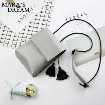 

Mara's Dream 2020 Autumn Wild Women's Bag New Tassel Hanging Shoulder Diagonal Bag Korean Version Of The Simple Ladies Small