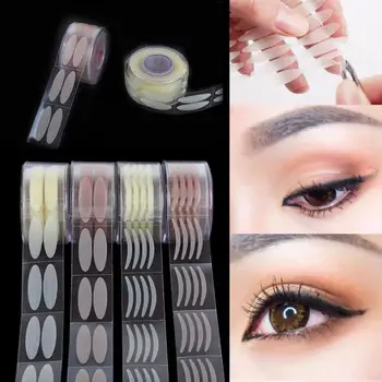 

600Pcs/Roll Invisible Wide/Narrow Makeup Double Eyelid Tape Sweatproof Sticker