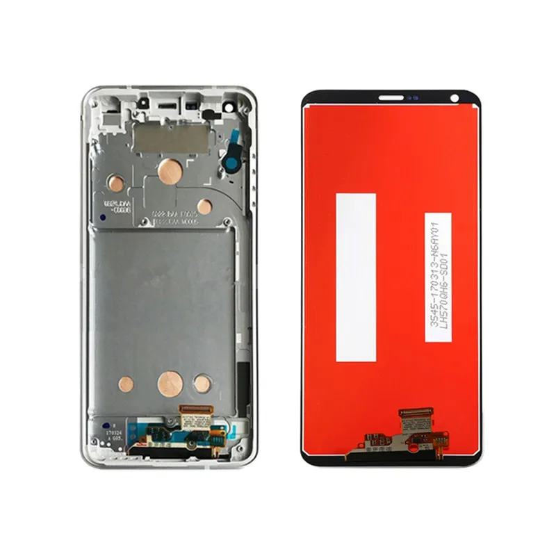 1Pcs Top quality new For LG G6 H870DS H872 LS993 VS998 US997 LCD Display Touch Screen Digitizer Black White Grey with Frame | Мобильные