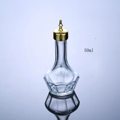 Gold 50ml Японский стиль, профессиональный смеситель для бара, для бармена, стеклянная бутылка для приготовления коктейлей, инструменты, аксессуары, бутылка для вина Absinth - Цвет: Gold 50ml