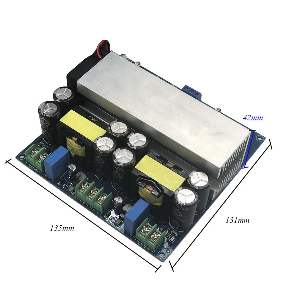HIFI высокой мощности IRFP4227 IRS2092S цифровой мощности моно-усилитель 2000 Вт профессиональный класс D усилитель мощности доска T0669