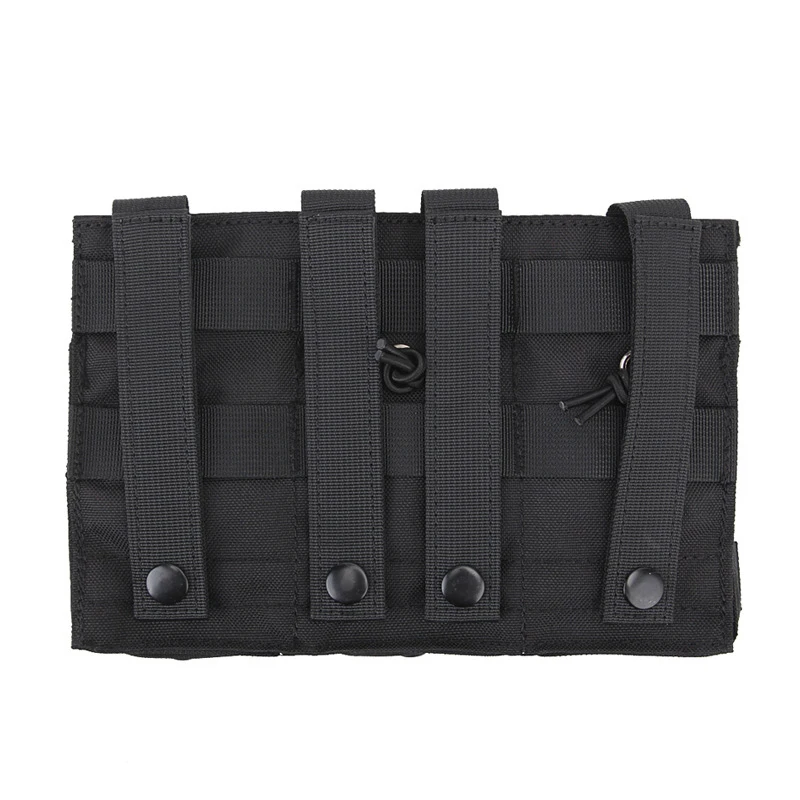 Открытый картриджный мешочек тактический Molle подсумок двухслойный тройной пейнтбольное оборудование Охотничьи Аксессуары Универсальная сумка