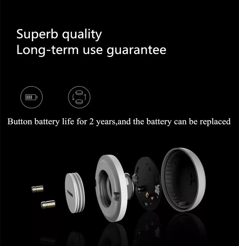 Original Water Leak Sensor Zigbee Flood Water Immersing Sensor Detector Alarm S