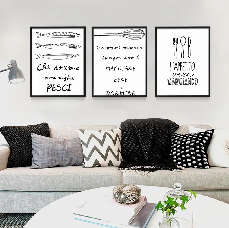 Italian-Quote-Fish-Tableware-Prints-Posters-on-Canvas-Kitchen-Decorative-Paintings-Wall-Art-Modern-Pictures-for (3)