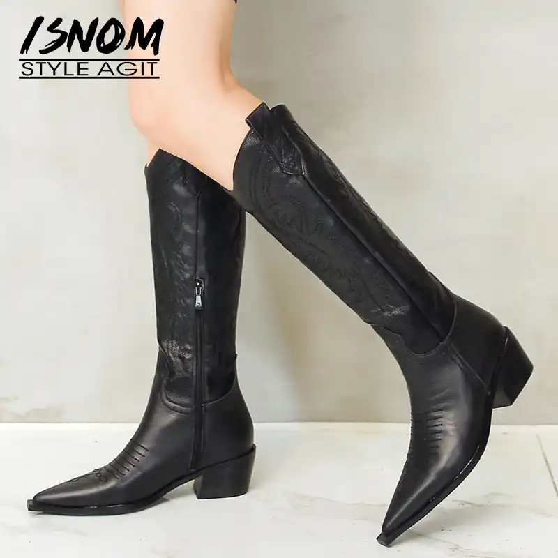 women's pointed toe western boots