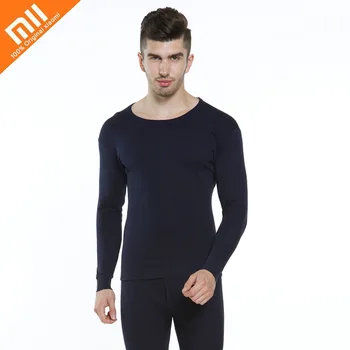

Xiaomi Cotton Thermal Underwear Suit Comfortable Skin-friendly Solid Color Winter Clothing Tights Round Neck Intimates Underwear