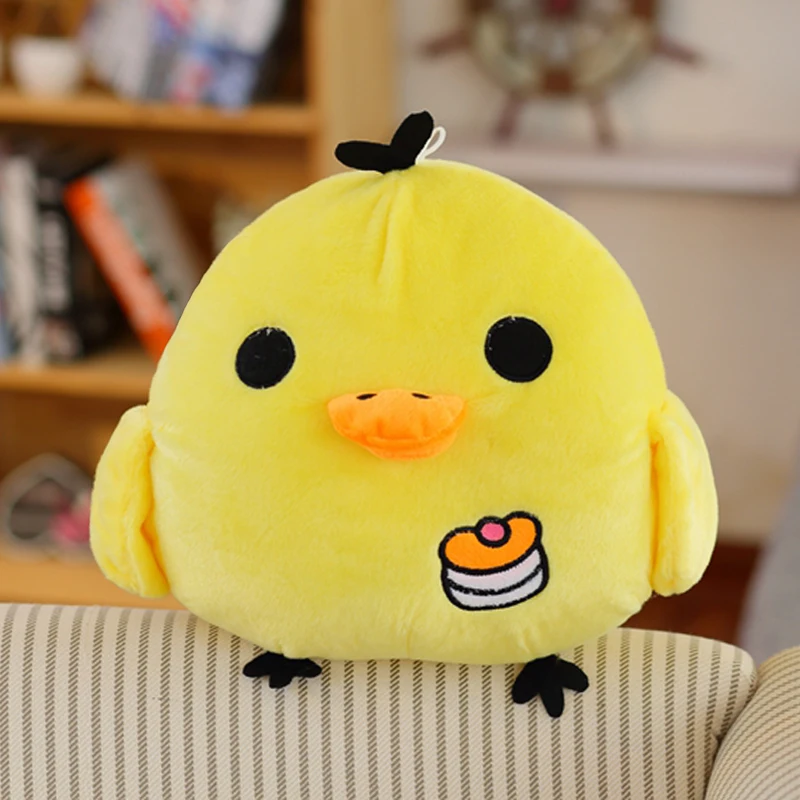 1 шт. Kawaii желтый цыпленок плюшевые игрушки Rilakuma расслабляющий цыпленок мягкие игрушки детские игрушки подарок на день рождения