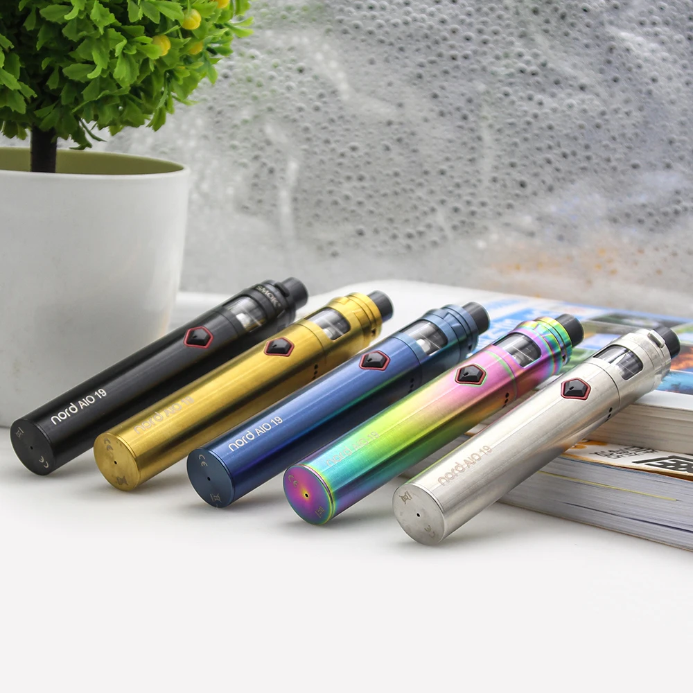 Оригинальный набор SMOK Nord AIO 19 электронная сигарета с испарителем 1300 мАч сетчатые