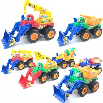 

RCtown Inertia Model Car Toy Kids Simulate Engineering Vehicle Wheel Loader/Excavator Shape Toy for Kids Boys