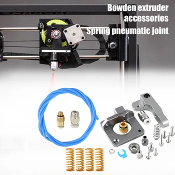 

Durable Pneumatic Couplers 3D Printer Kit Extruder Frame Tool Replacement Part With Bowden Tube Easy Install For Ender 3/3 Pro