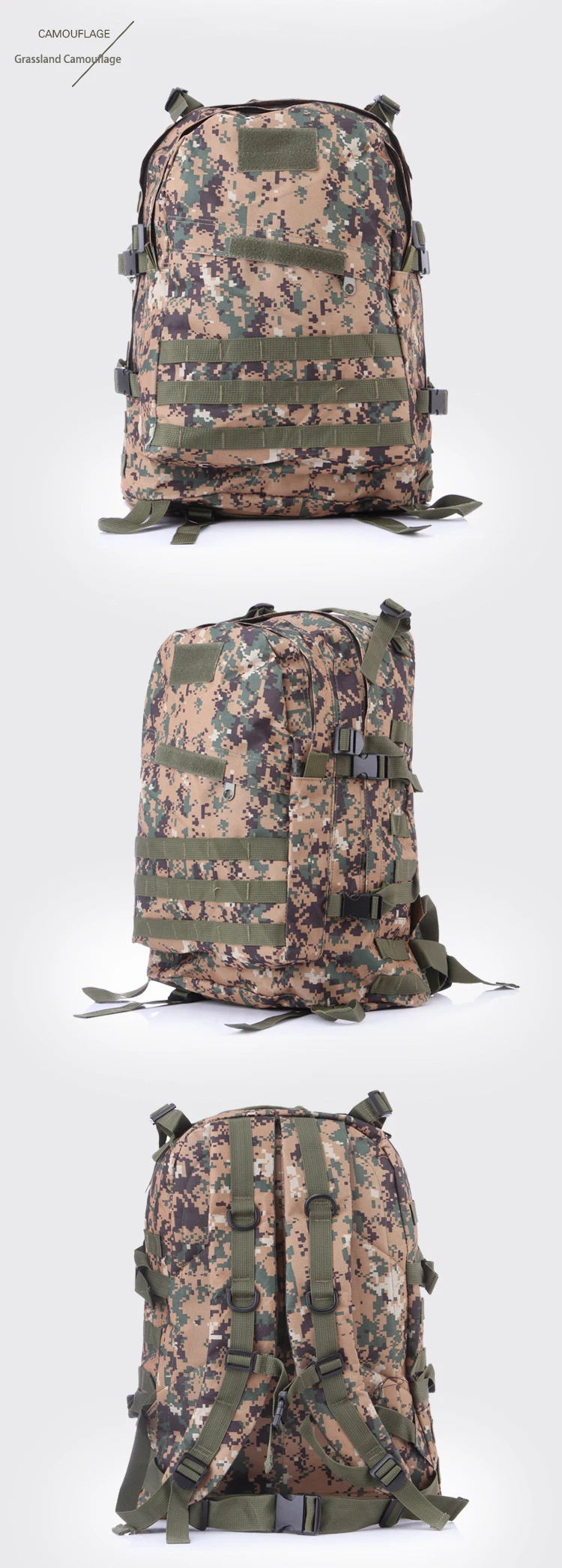 45L mochila militar армейская тактическая сумка, военная камуфляжная уличная Большая вместительная сумка, рюкзак для кемпинга, охоты, рыбалки, Bolso Pack