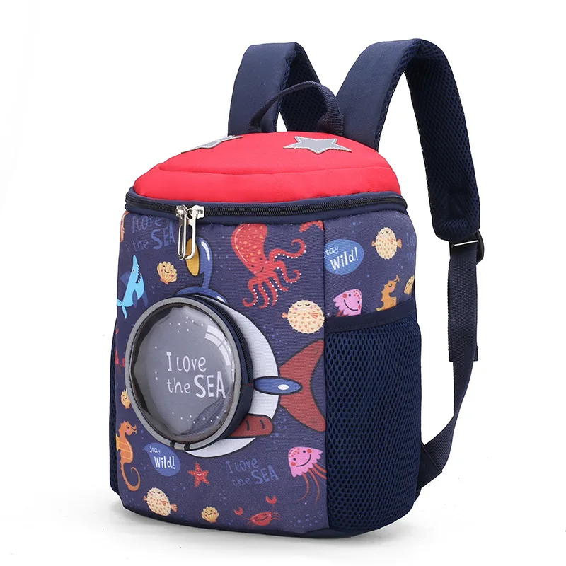 Детский рюкзак с милым динозавром водонепроницаемые школьные ранцы для