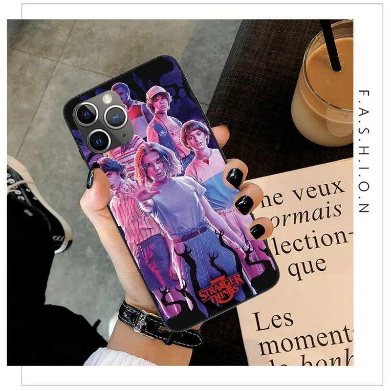 TPU Чехол для телефона Stranger Things Сезон 3 для iPhone 11 XS 5S SE 6S 7 8Plus XR MAX 11Pro MAX мягкая задняя крышка из ТПУ - Цвет: TPU