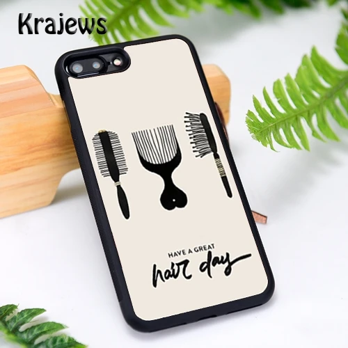 Краеведский парикмахерский стилист мягкий чехол для телефона iPhone 5 6 S 7 8 Plus 11 Pro X XR XS Max samsung Galaxy S6 S7 S8 S9 S10 PLUS - Цвет: 008