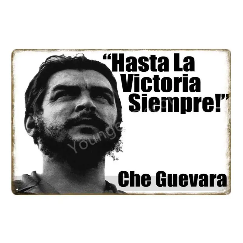 32892921632-24787 Винтажные Ретро Металлические плакаты Che Guevara, плакат, настенная живопись, табличка для бара, кафе, комнаты, клуба, вечерние, домашний декор, YD - Цвет: 32892921632-24787