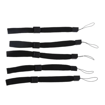 

Adjustable Wrist Strap Hand Lanyard for iPhone Samsung Camera USB Flash Drives Keys PSP and other Portable Items - 5 Pieces