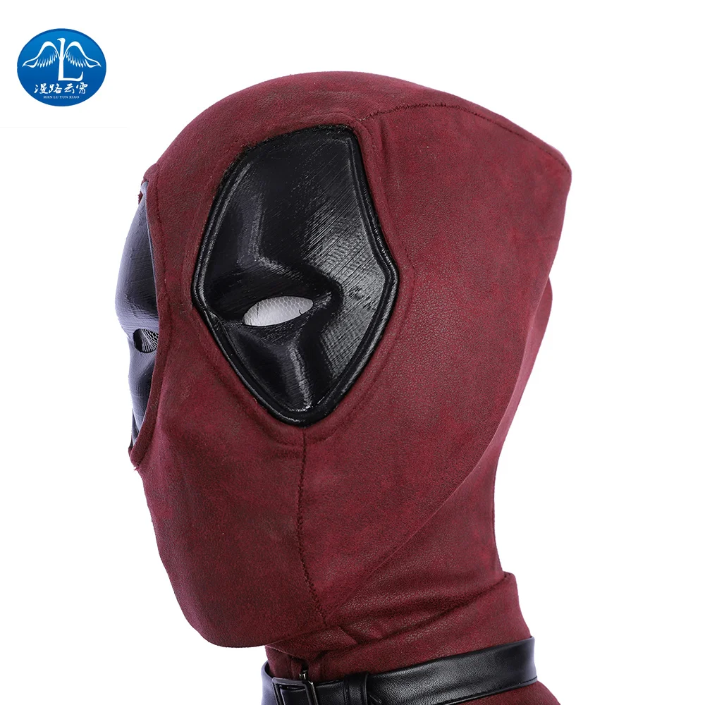 Manluyunxiao Movie Deadpool Cosplay Mask Eva Leather Headgear Women Deadpool Cosplay Helmet Party Costume Adult Halloween Boys Costume Accessories Aliexpress