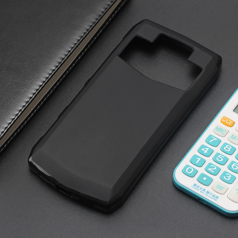 AMMYKI Non-slip precise position soft Black silicone phone cover 6.0ɿor ULEFONE POWER 5 case | Мобильные телефоны и