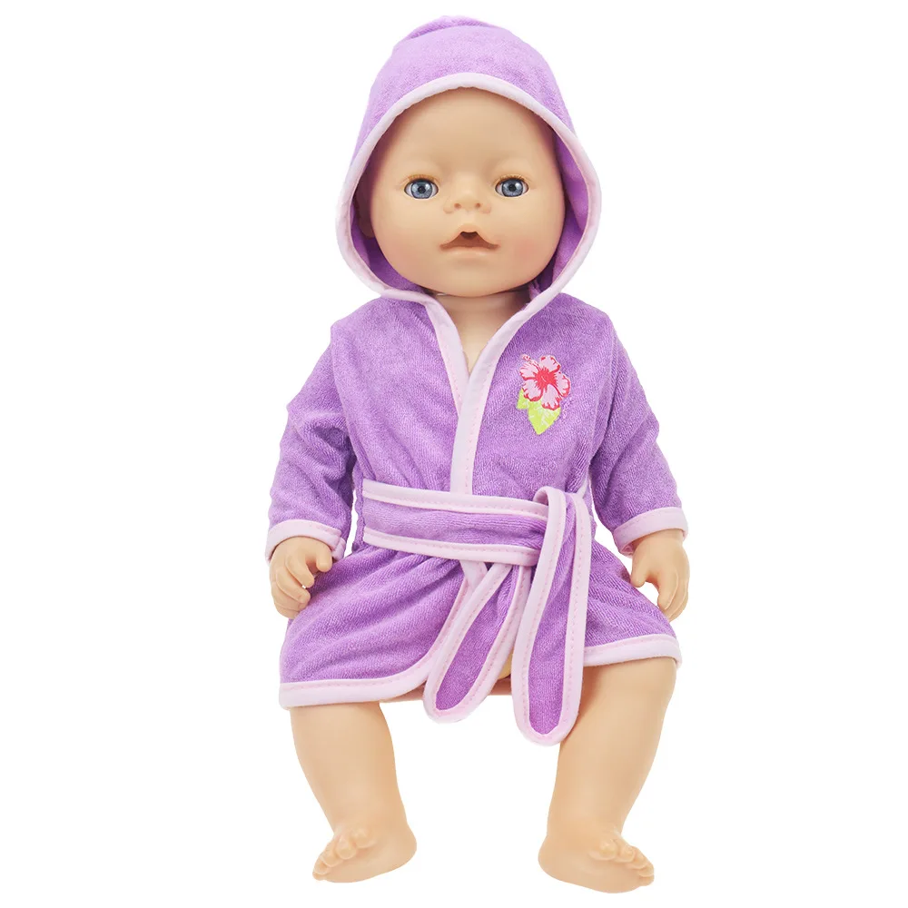 15 Стильная Одежда для куклы 43 см, лучший подарок на день рождения для детей(продается только одежда - Цвет: Прозрачный